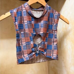 Acacia Top Plaid